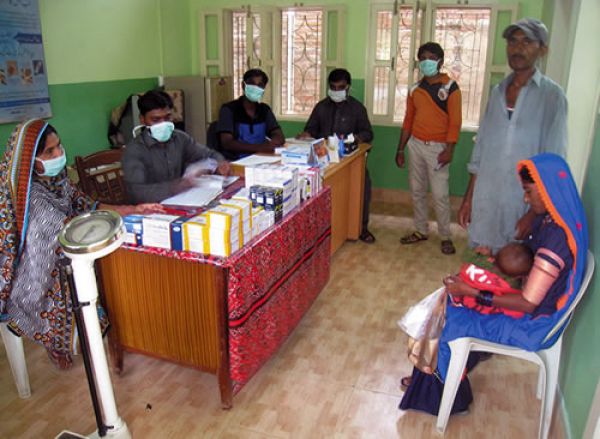 Intake at the tuberculosis clinic