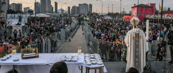 Pilgrimage to the shrine of St. Alberto Hurtado